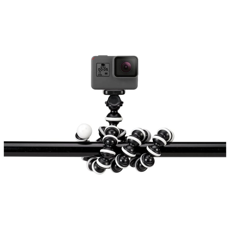 GPX 10 Inch Mini Smartphone Tripod, Includes Smartphone Adapter and Mounting Adapter, Max Height 9.84 Inches (TPD108B), Black - Image 4